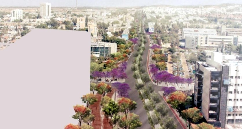 הדמיה עיריית באר שבע עבור רשות מקרקעי ישראל