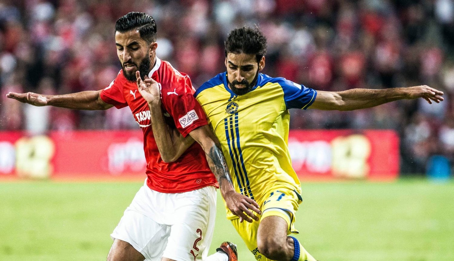 דודזאדה וביטון. צילום באדיבות מנהלת הליגות לכדורגל