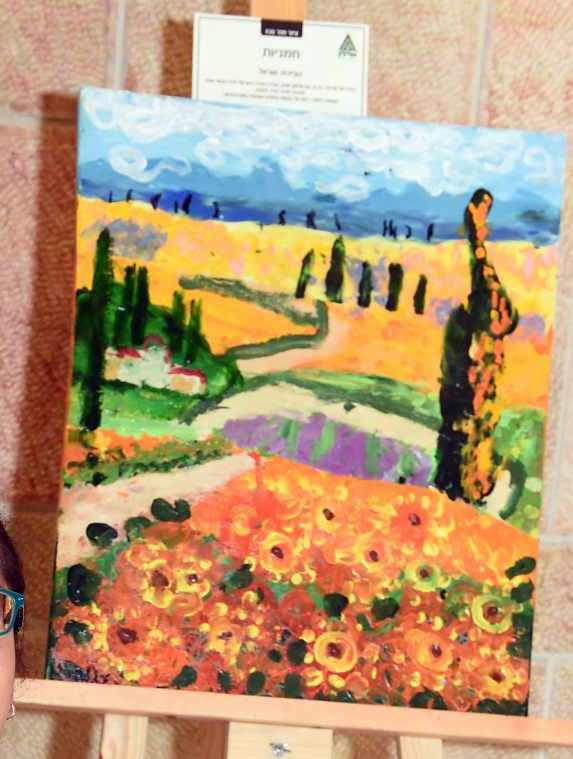 הציור של אוראל. צילום: יחצ