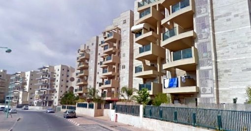 בשנים האחרונים עשרות מגדלים נבנים בבאר שבע. רחוב מקור חיים בנווה זאב. צילום מתוך גוגל מפות