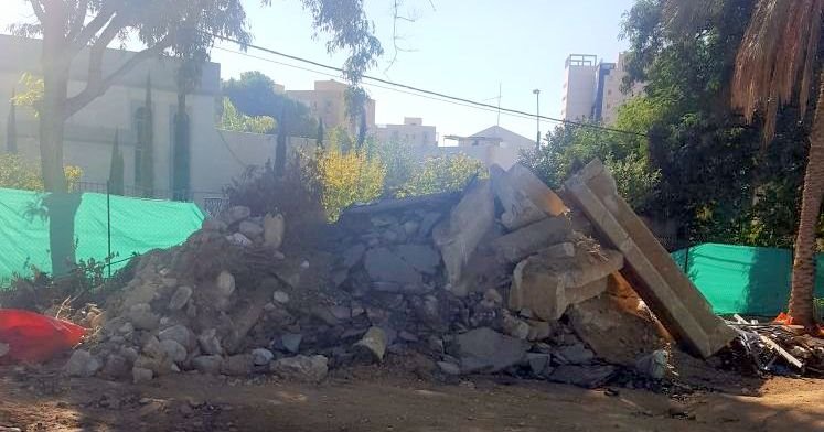 הוחלט לשדרג את הפארק אבל אף אחד לא עובד בשטח. צילום: מאיר אוחיון