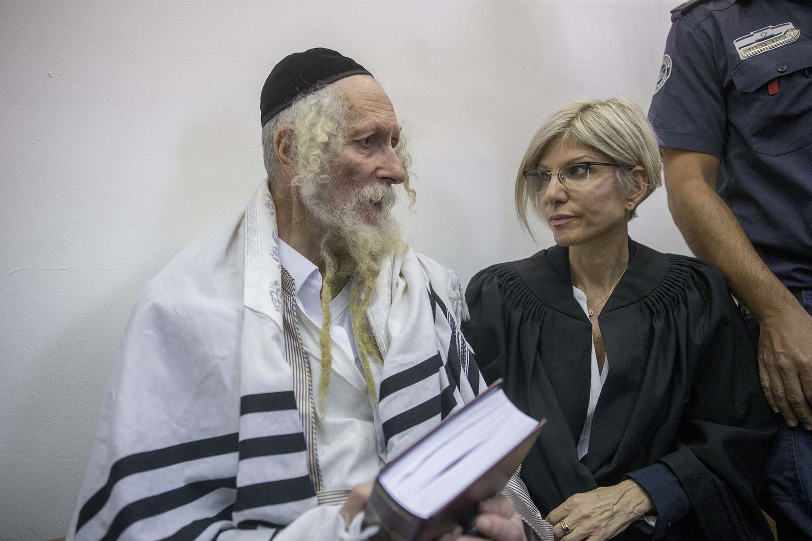 הרב הודה בעבירות מין במסגרת עסקת טיעון. צילום: יונתן זינדל, פלאש90
