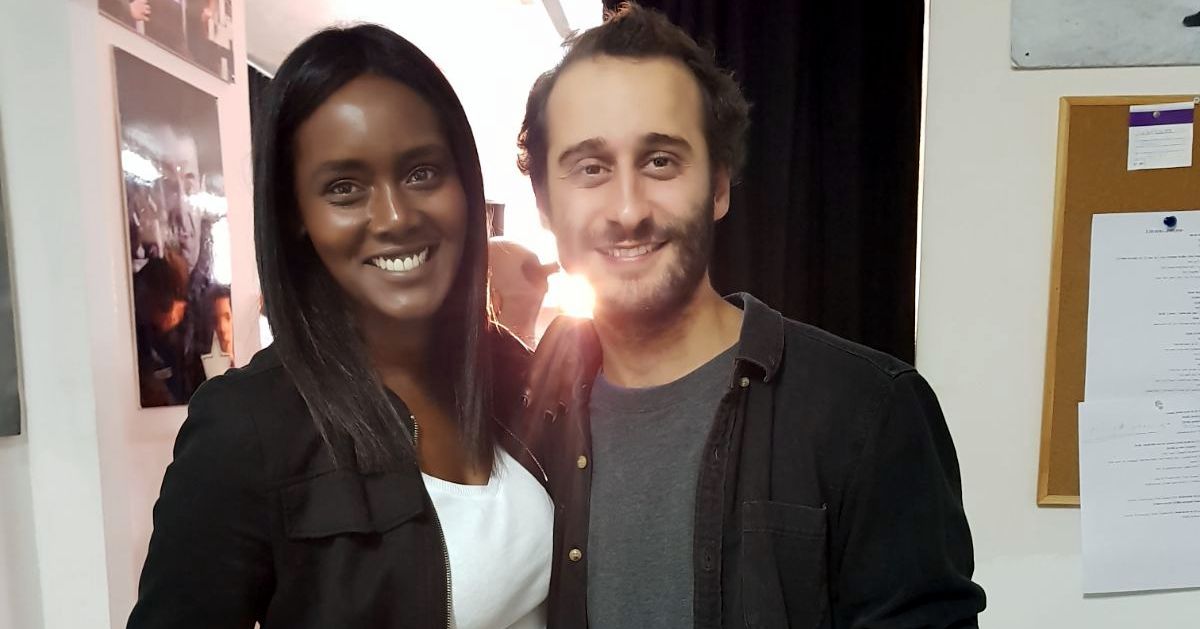 טהוניה רובל ועלאא דקה. צילום יחצ