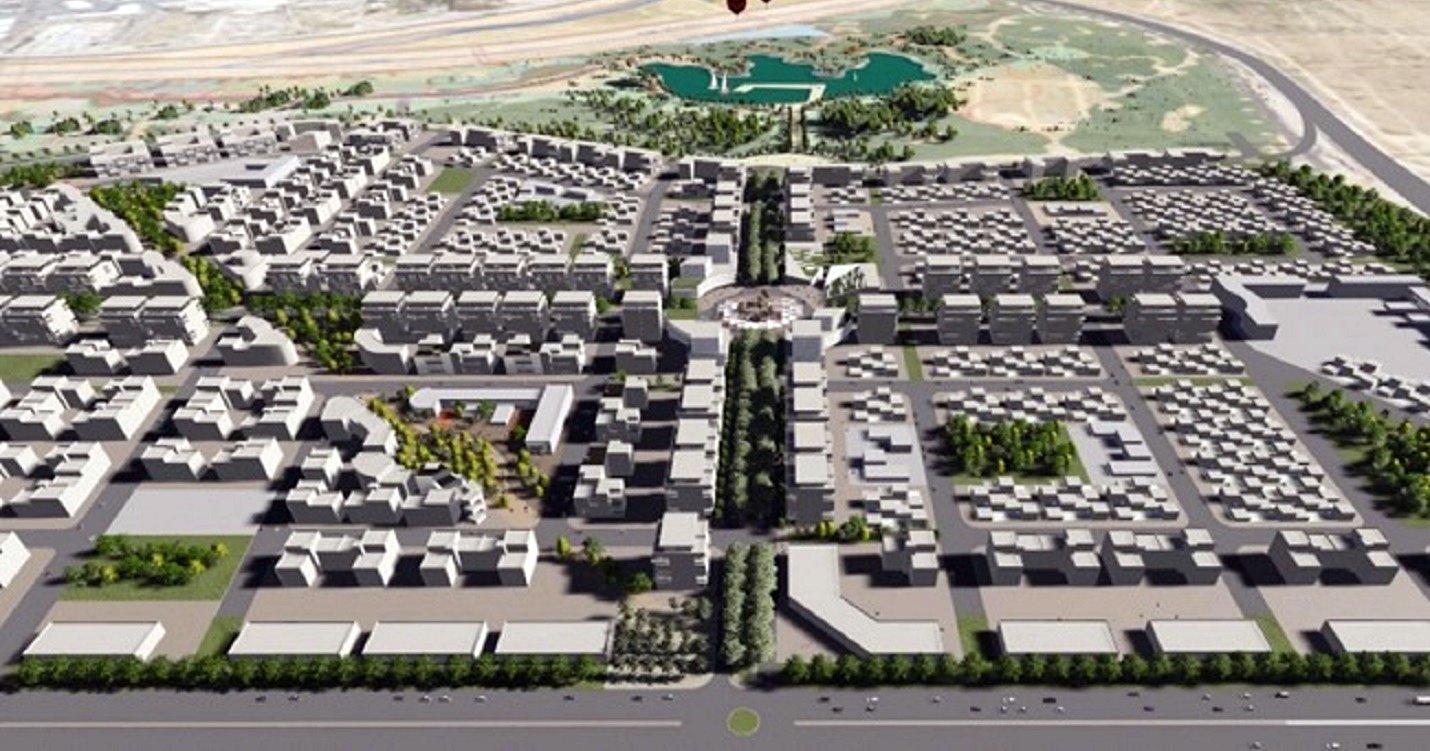 השכונה כולה תכלול כ4000 דירות. צילום הדמיה מתוך אתר עיריית באר שבע