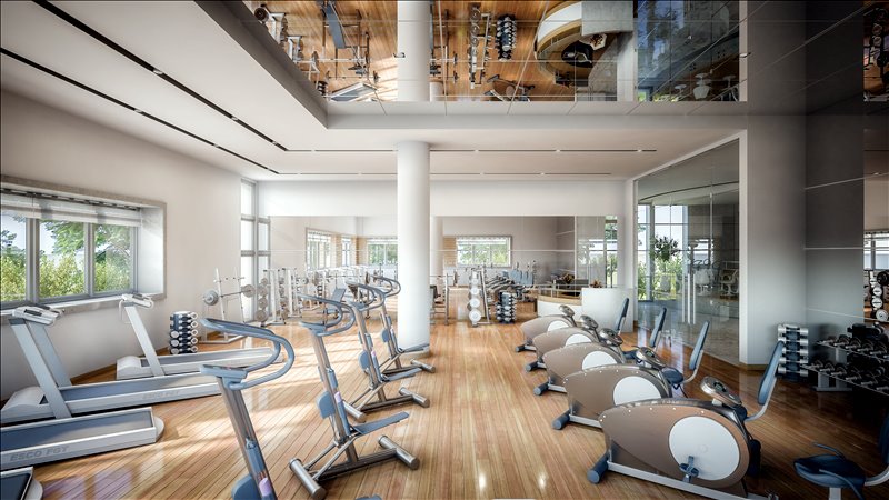 מתחם הספא וחדר הכושר במגדלי היוקרה גרנד אביסרור בבאר שבע