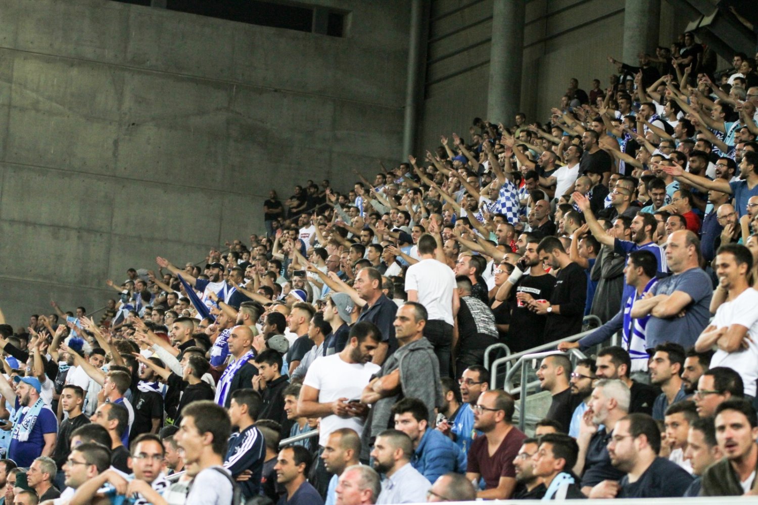 "אווירה לא מהעולם הזה". צילום: זאב דיקמן