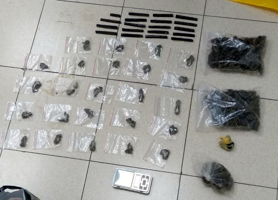 השלל שנתפס. צילום: דוברות המשטרה