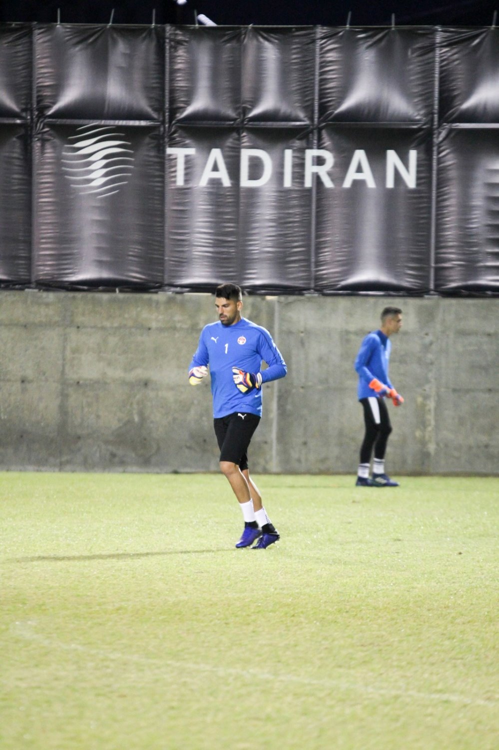 אריאל הרוש ינסה לשמור על הכושר הנהדר מהנבחרת. צילום: זאב דיקמן