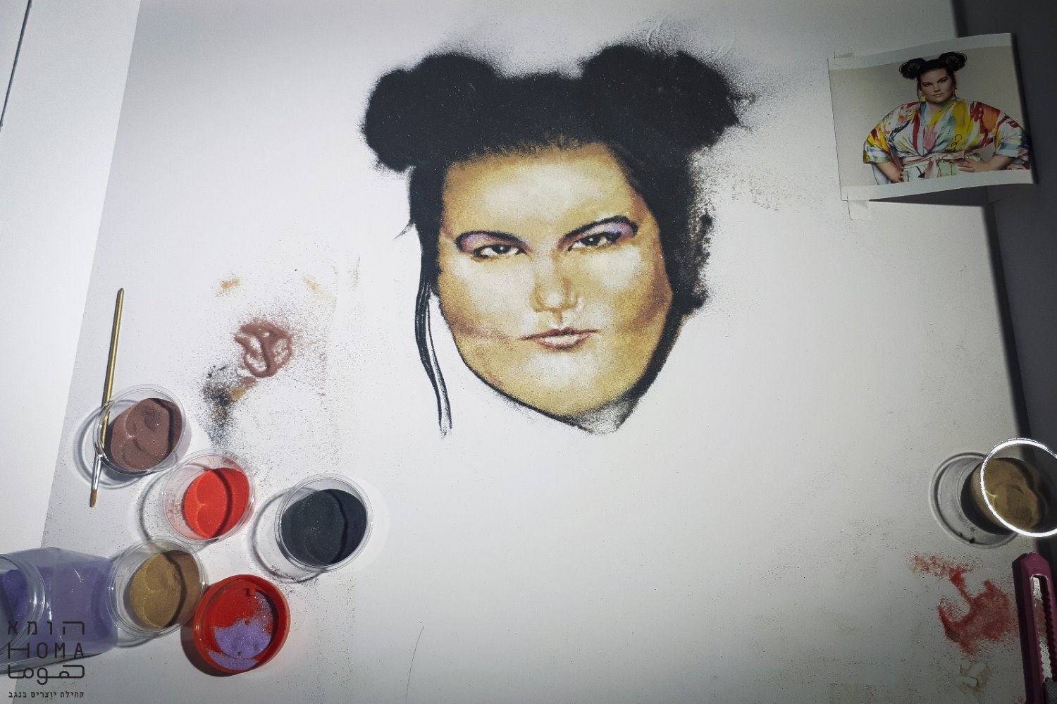 יוצרים לייב בדיזיין פלוס בבאר שבע. צילום יוגב וענונו-הומא