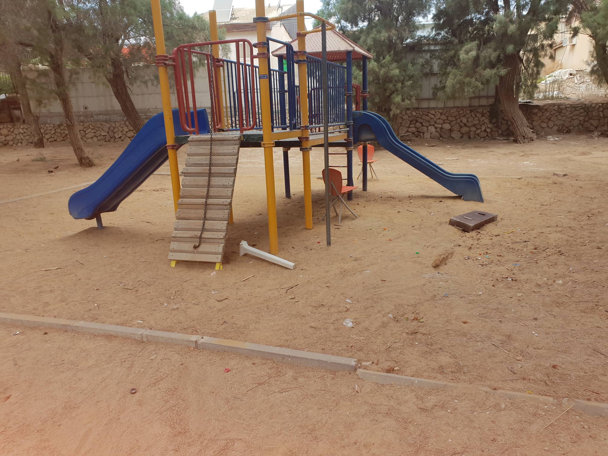 לא המקום הכי מזמין לילדים. צילום פרטי