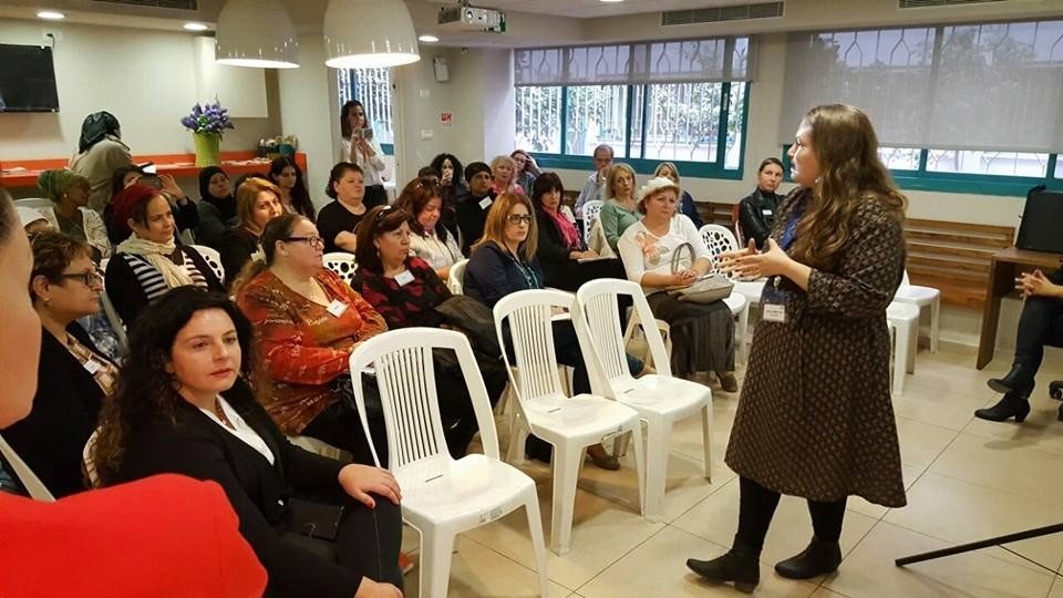 כנס עסוקה בתעסוקה. צילום: צוות מעגל החיים והתעסוקה, עמותת יחדיו ב"ש