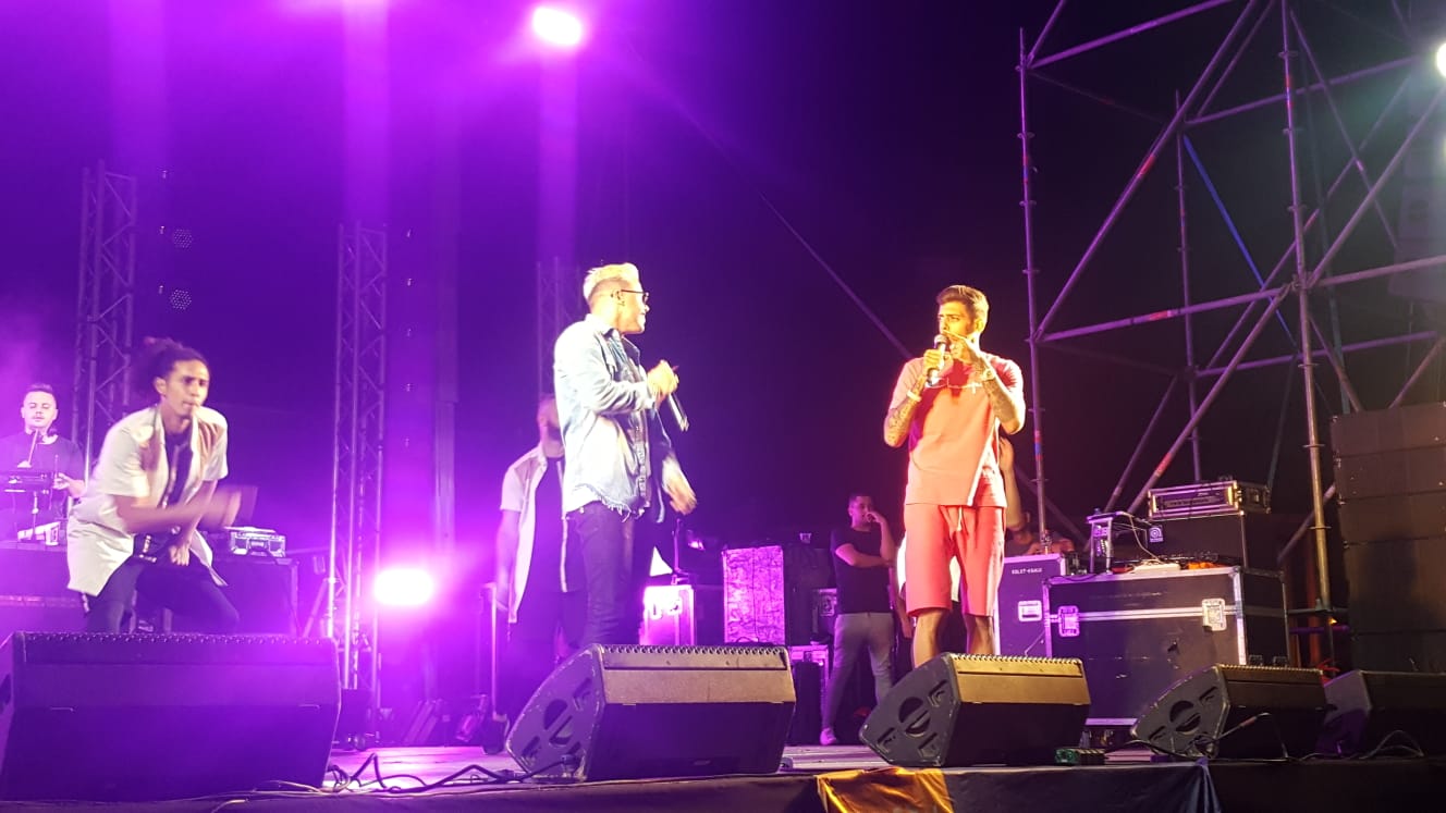 סטטיק ובן אל בבאר שבע. צילום: אגודת הסטודנטים באוניברסיטת בן גוריון