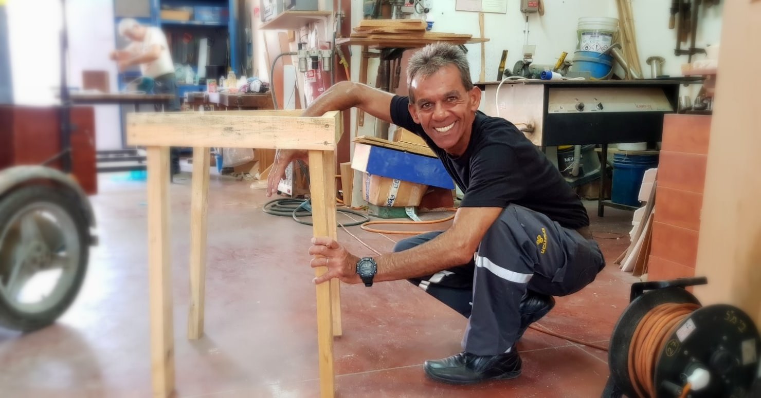 מוותיקי המתנדבים של מכתשים אדמה, אלברט שוקרון. צילום: יחצ