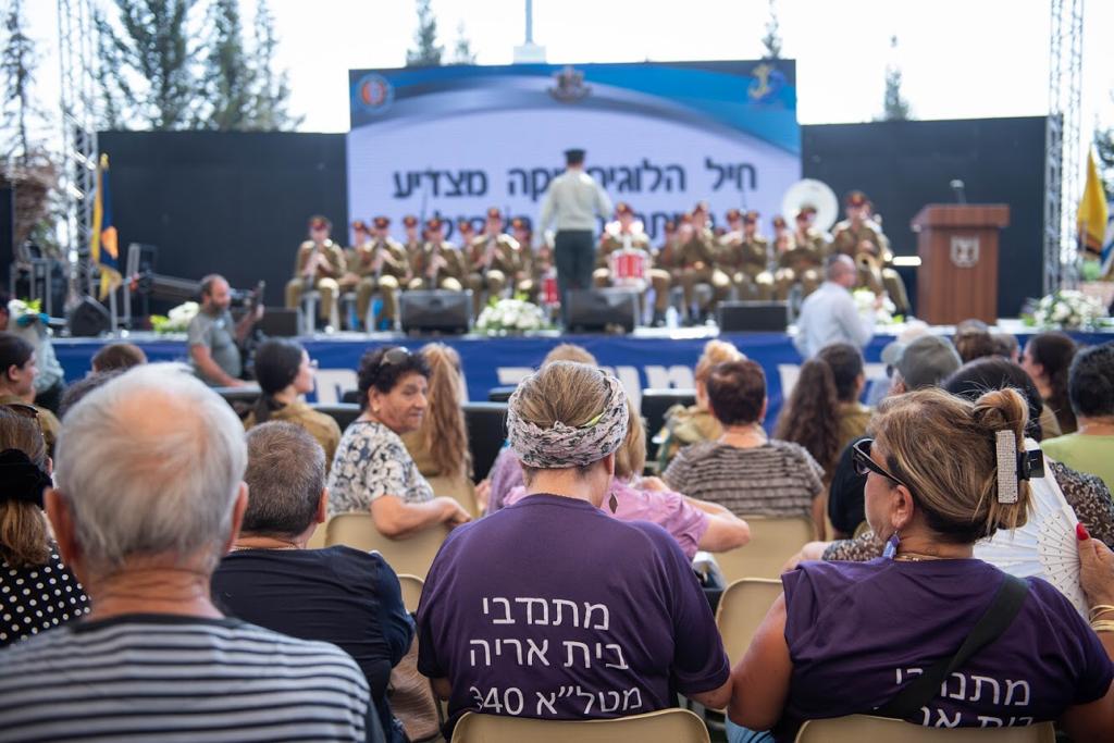 מתוך טקס ההוקרה למתנדבים. צילום: דובר צה"ל
