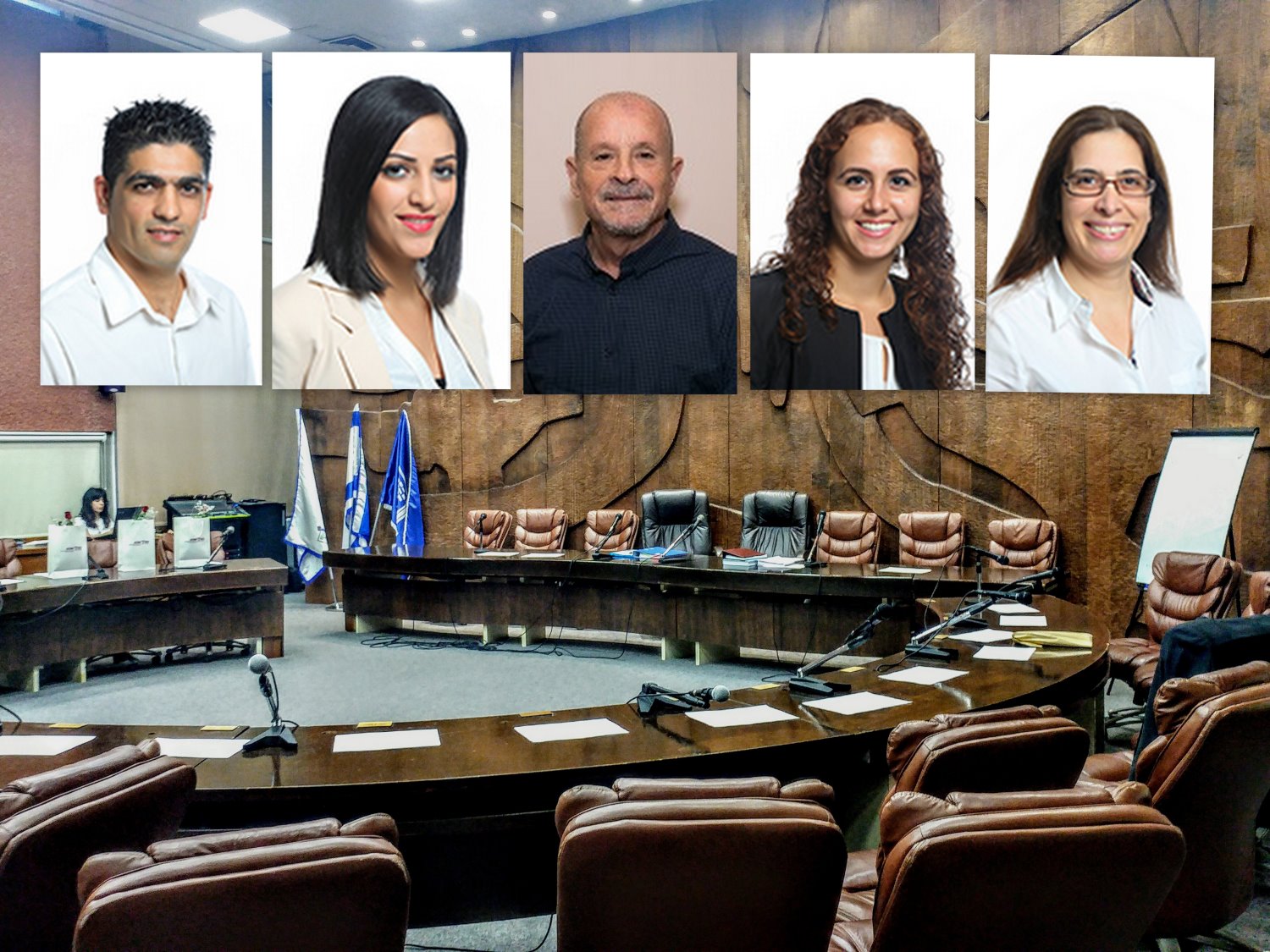5 חברי מועצה לא ימשיכו ברשימת "דרך חדשה". צילום: שרון טל; עיריית באר שבע 