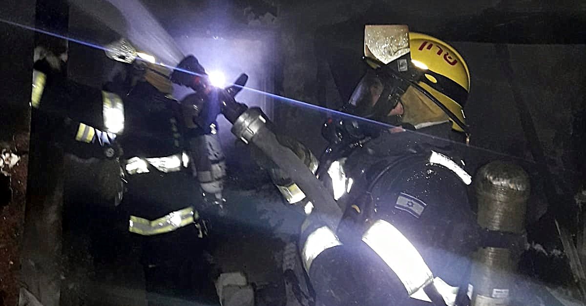 צילום ארכיון: דוברות כיבוי והצלה מחוז דרום