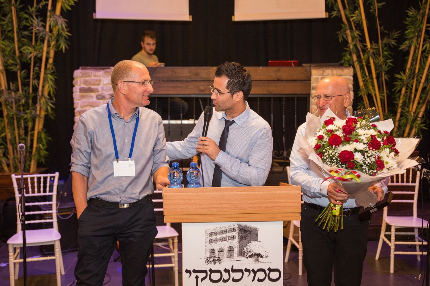 החלפת יושב ראש המרחב. צילום: עוזי אברהם