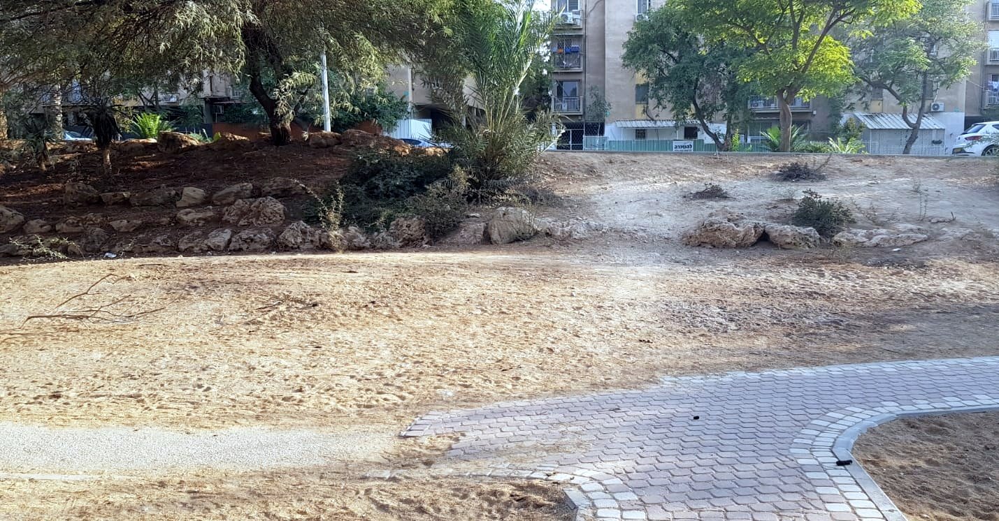 המקום נשאר לא מטופח