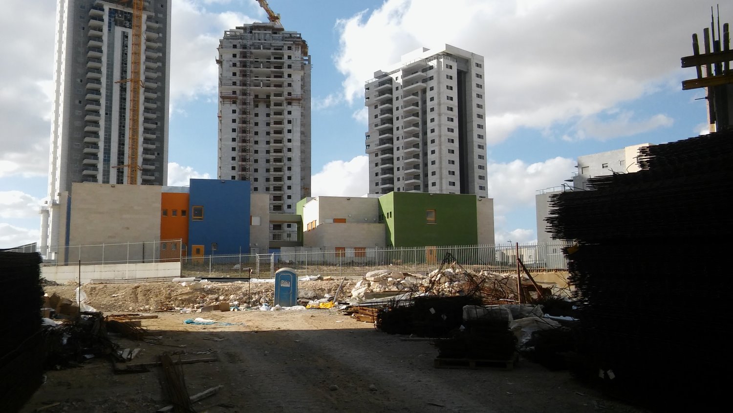 בית ספר חדש בלב שכונת פלח 7 הנבנית