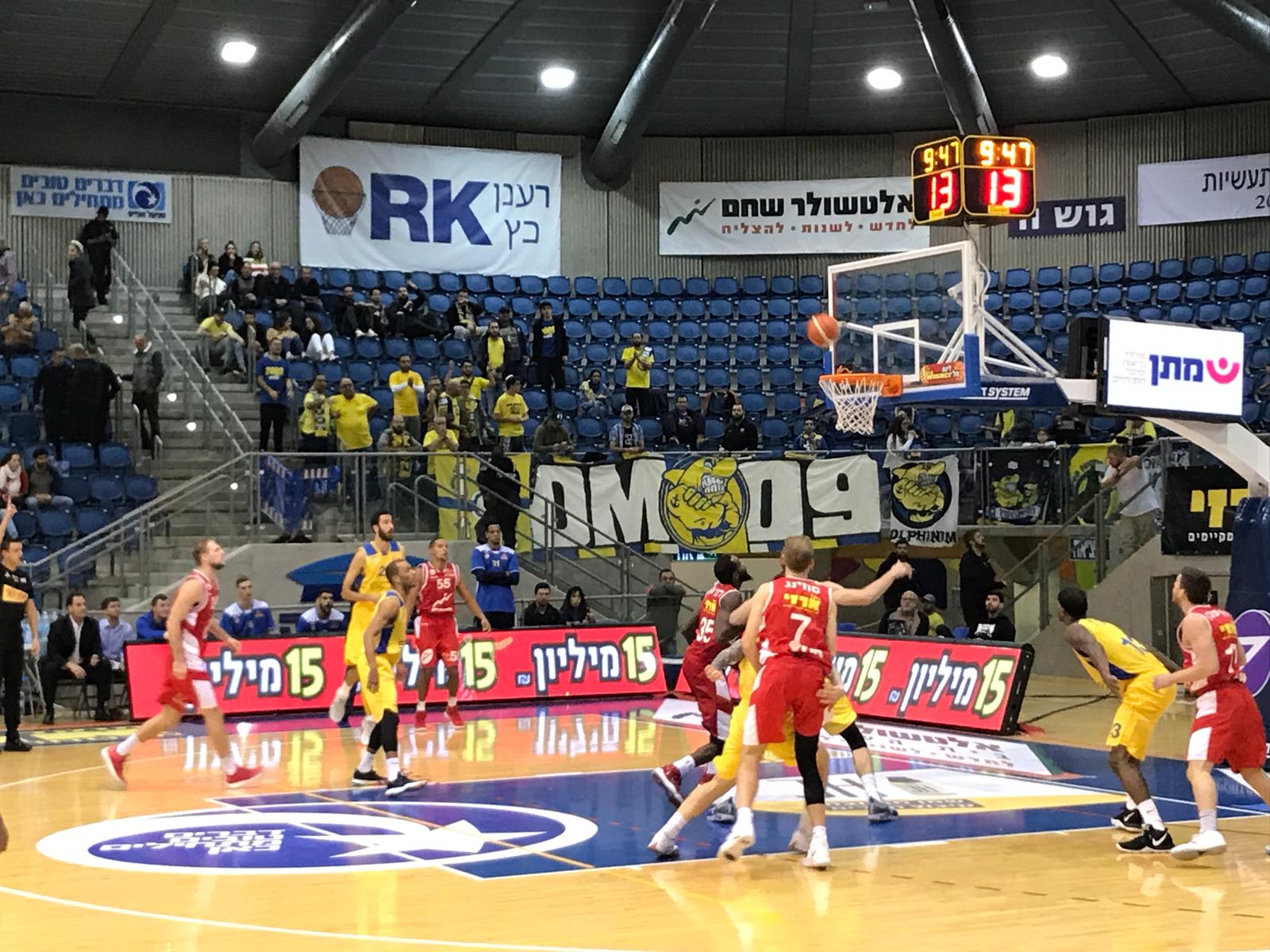 במחצית השנייה זה לא היה כוחות