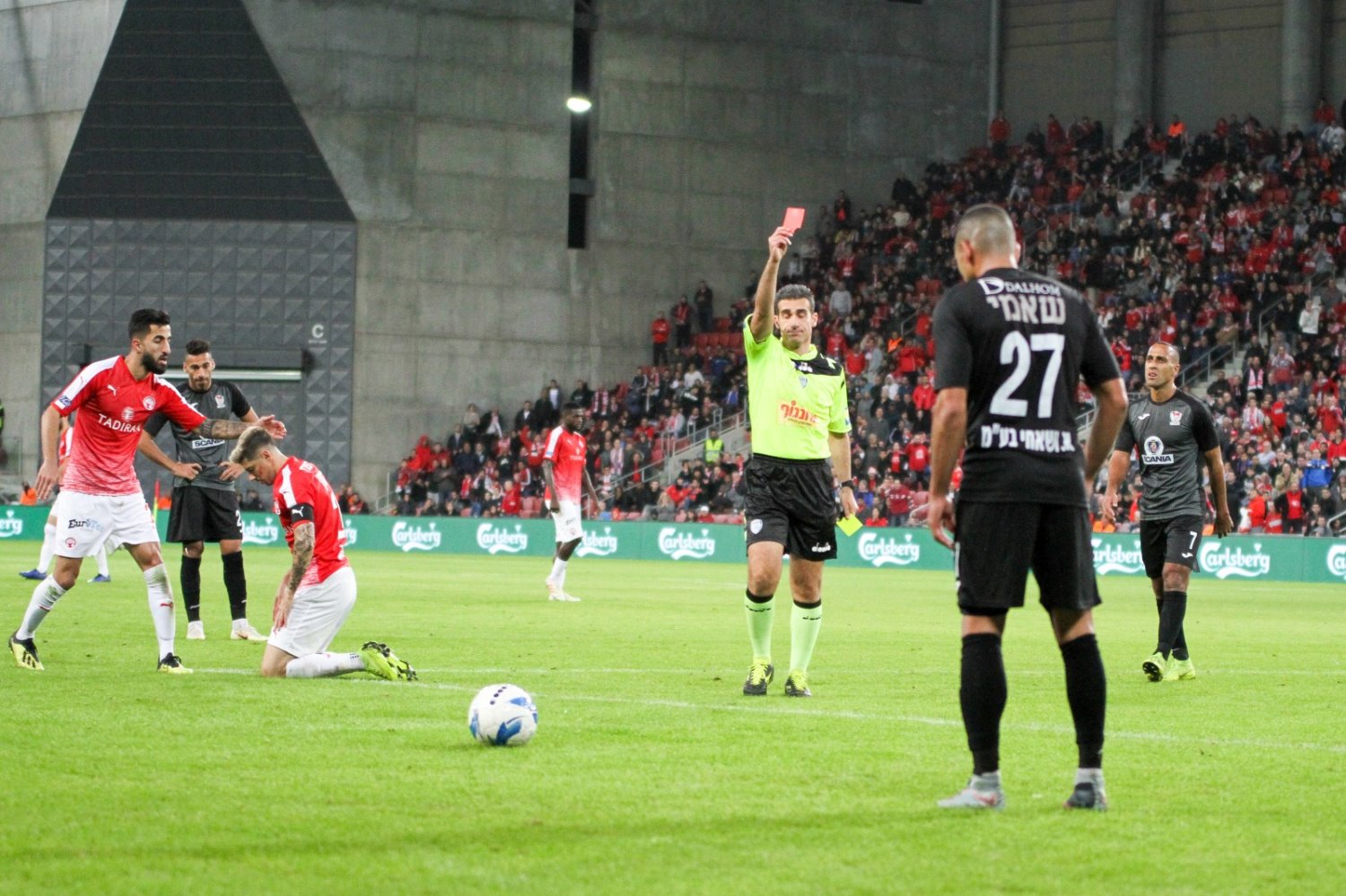 שאמי מורחק. צילום: זאב דיקמן