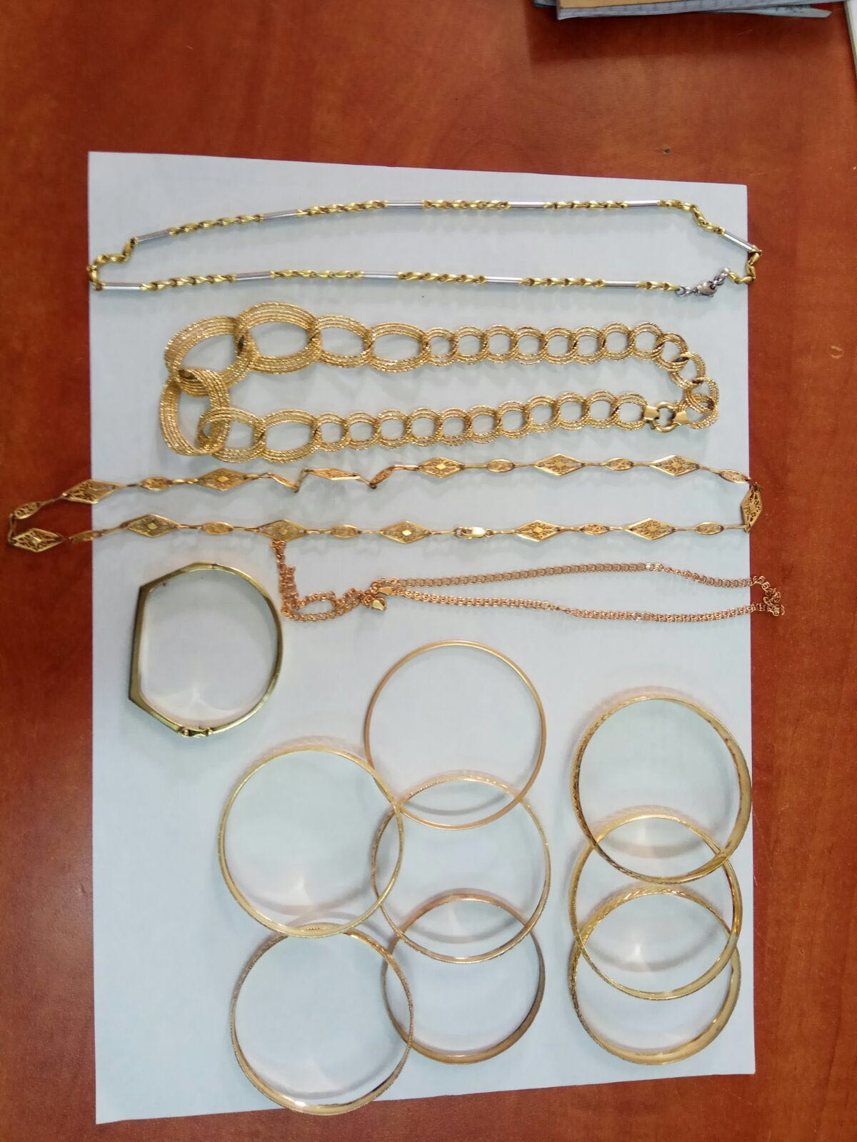 רכוש שנתפס במסגרת המבצע. צילום דוברות המשטרה 