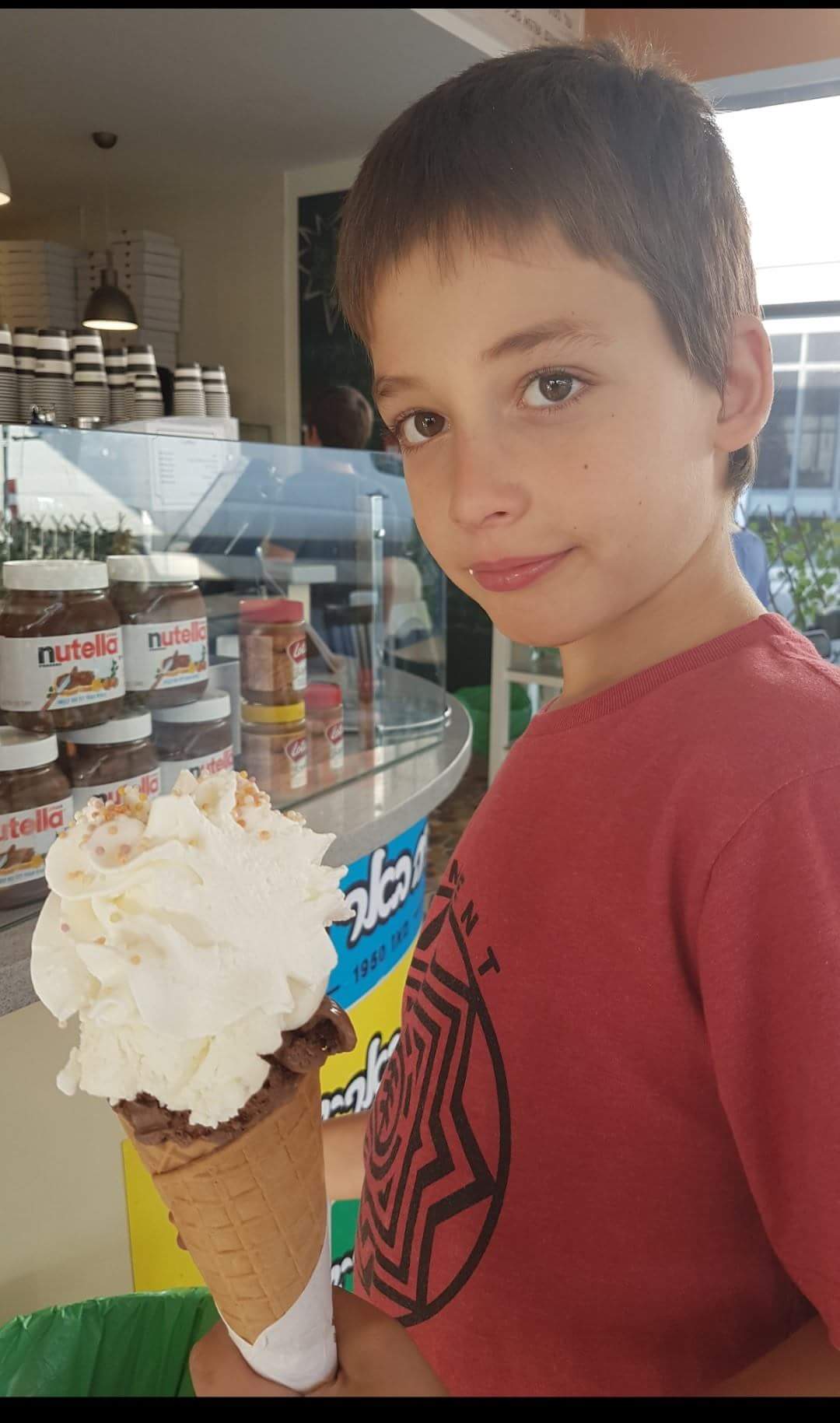 גלידה היא דבר משמח