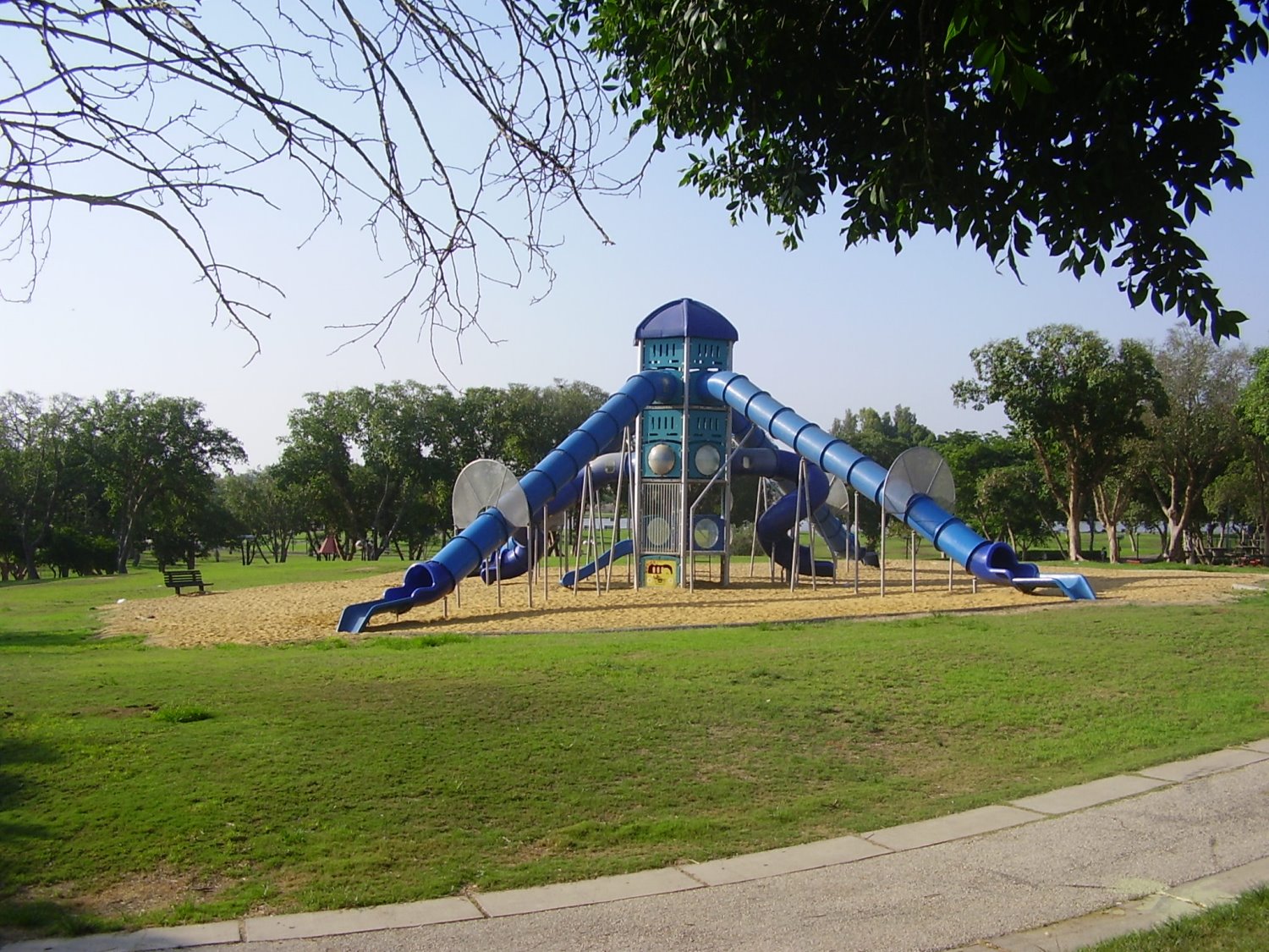 החשוד, תושב חורה בן 31 נתפס בפארק בשכונה ד' כשברשותו הטלפון הגנוב. צילום: ויקיפדיה