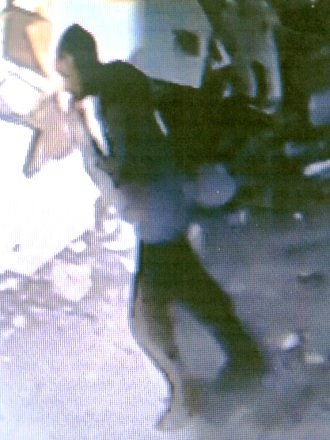 צילום האבטחה שהפך את היוצרות. צילום - פוסטה