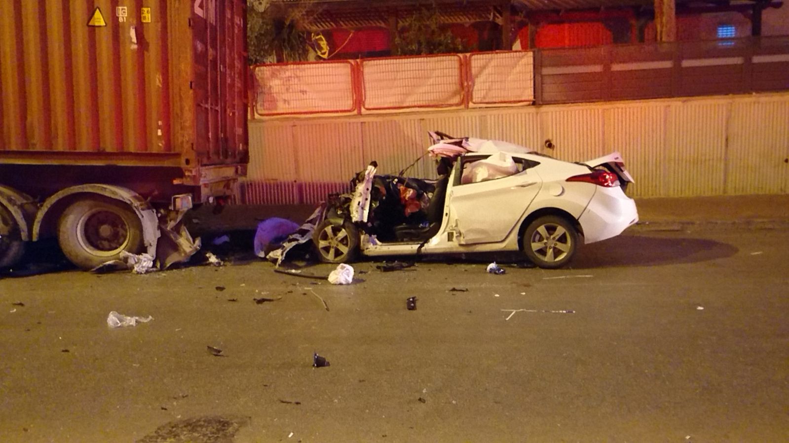 הצבת התמרור בזמן הייתה יכולה להציל את חייהם. צילום ארכיון מד"א