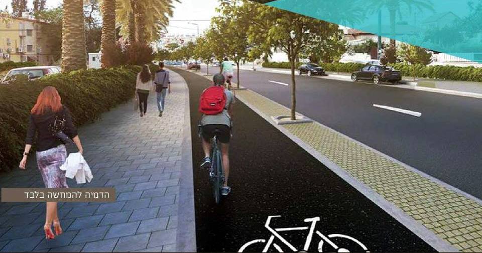 כך אמור להיראות רחוב אברהם אבינו המתחדש. צילום: עיריית באר שבע