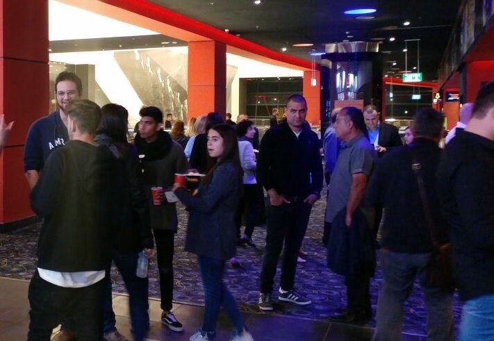 תפסנו בעדשת המצלמה גם את שלומי נומה ויאיר נגיד. צילום: שרון טל