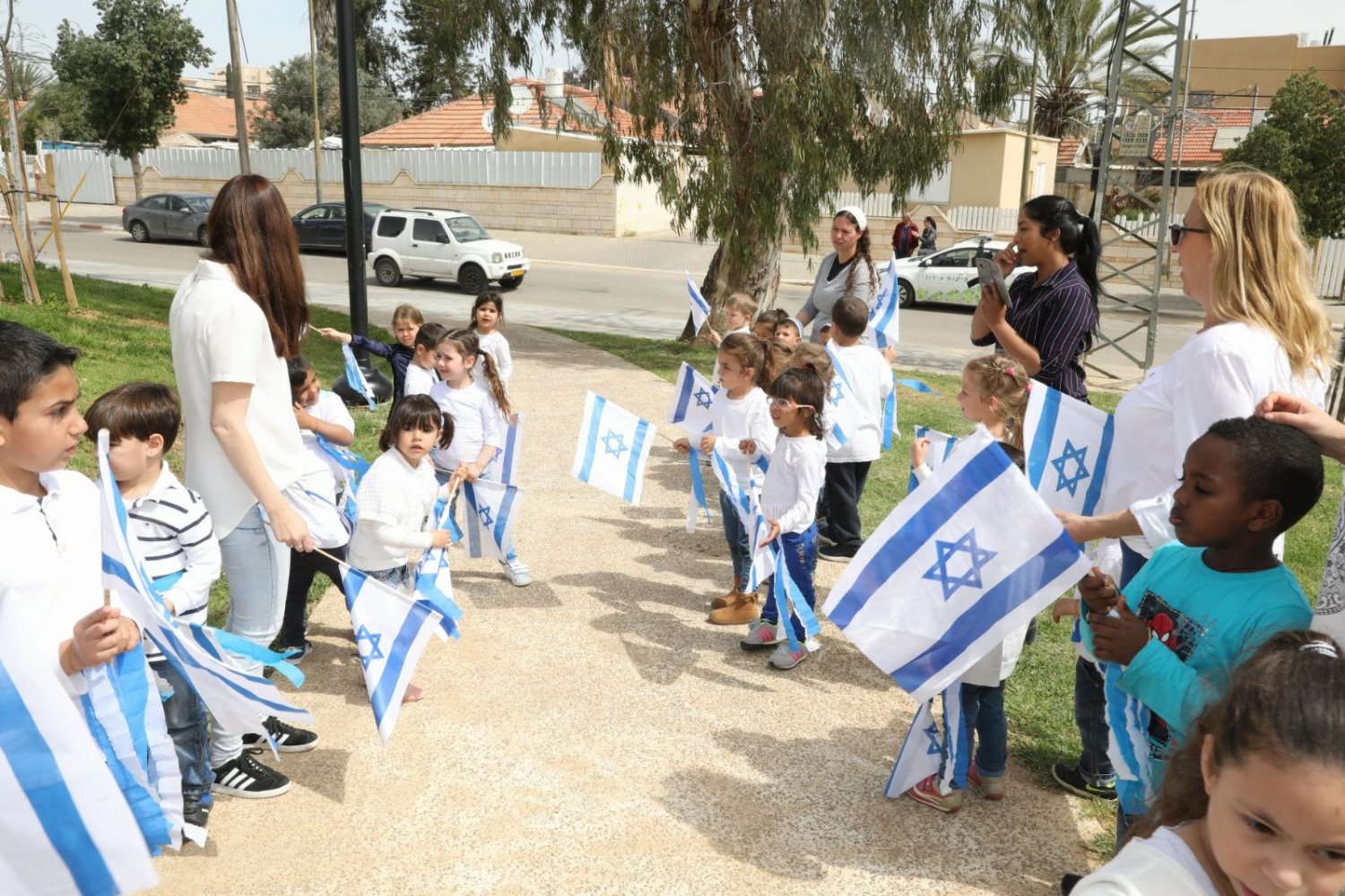 טקס פתיחת פארק דרום. צילום: עיריית באר שבע