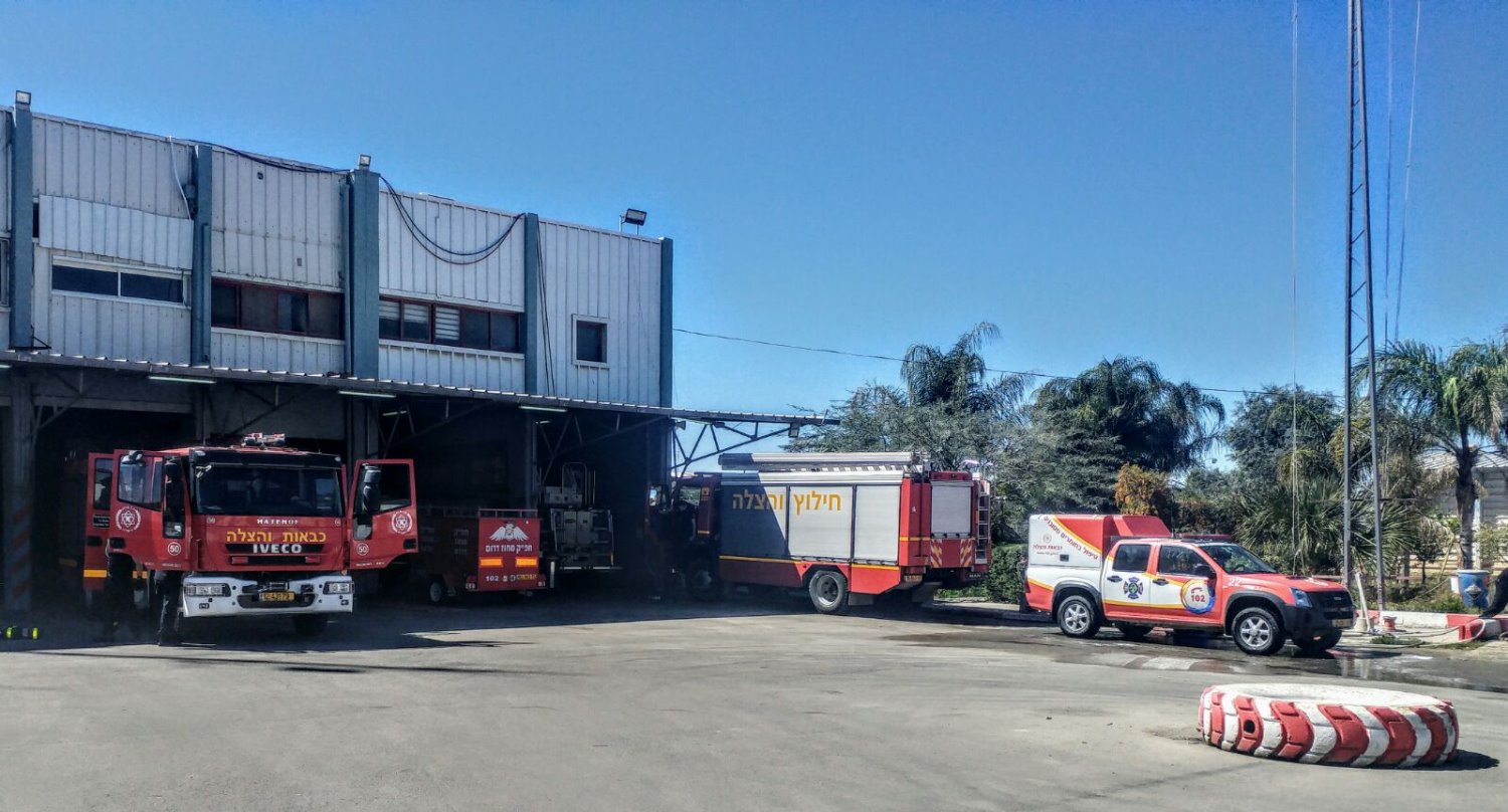 בקרוב: תחנת כיבוי חדשה במרחב הנגב. צילום: שרון טל