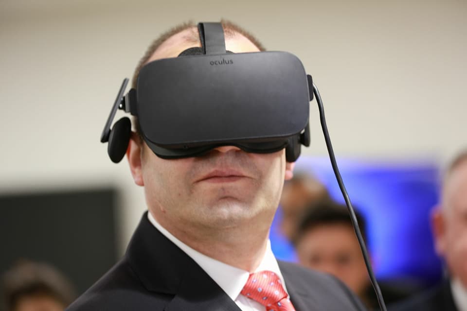 ביקור נשיא בולגריה במעבדת החדשנות של CDI-Negev. צילום: אבי דודי