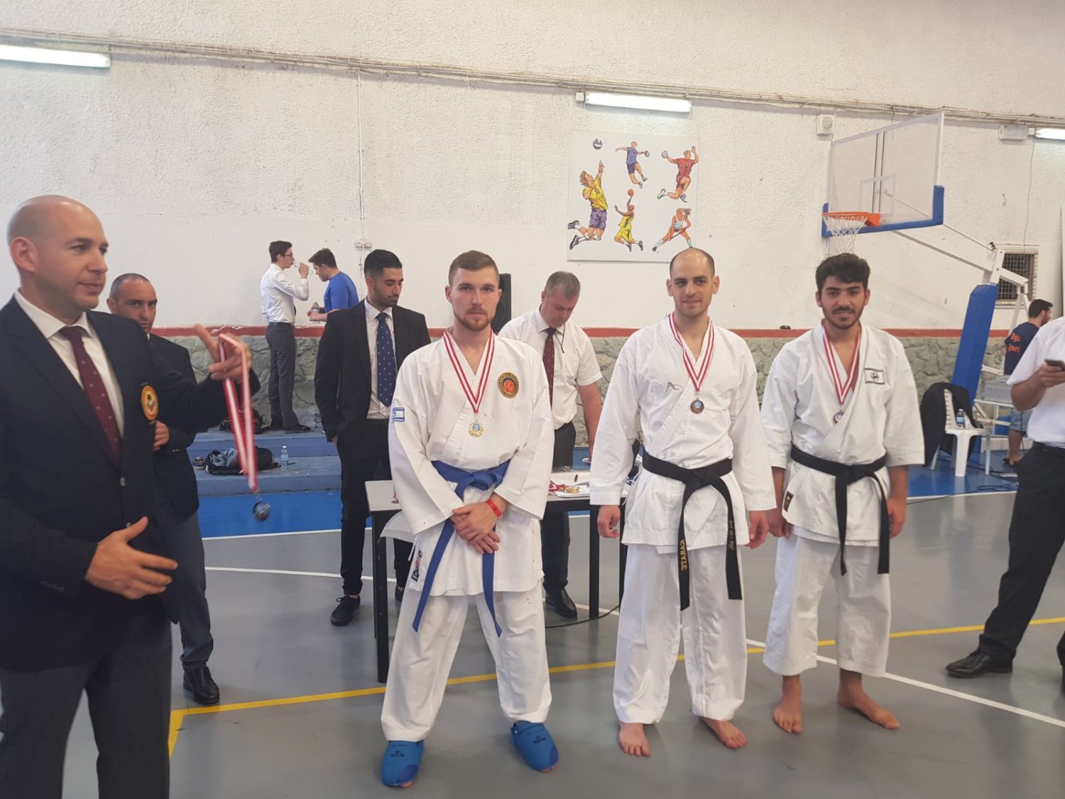 קראטה במכללת קיי. צילום: יחצ