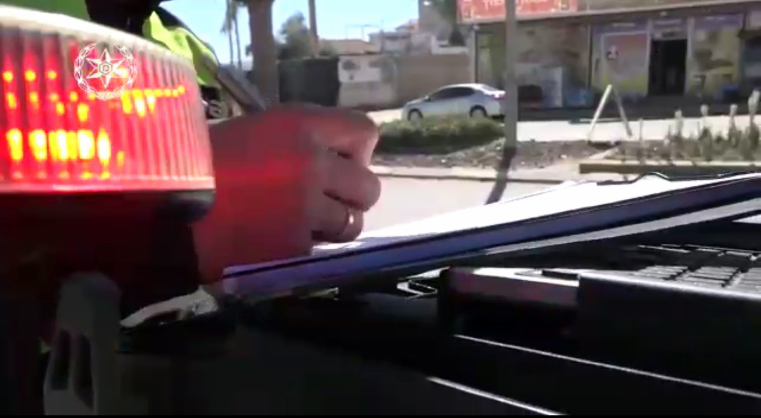 המבצע ימשך גם היום, סעו בזהירות!. צילום: משטרת ישראל