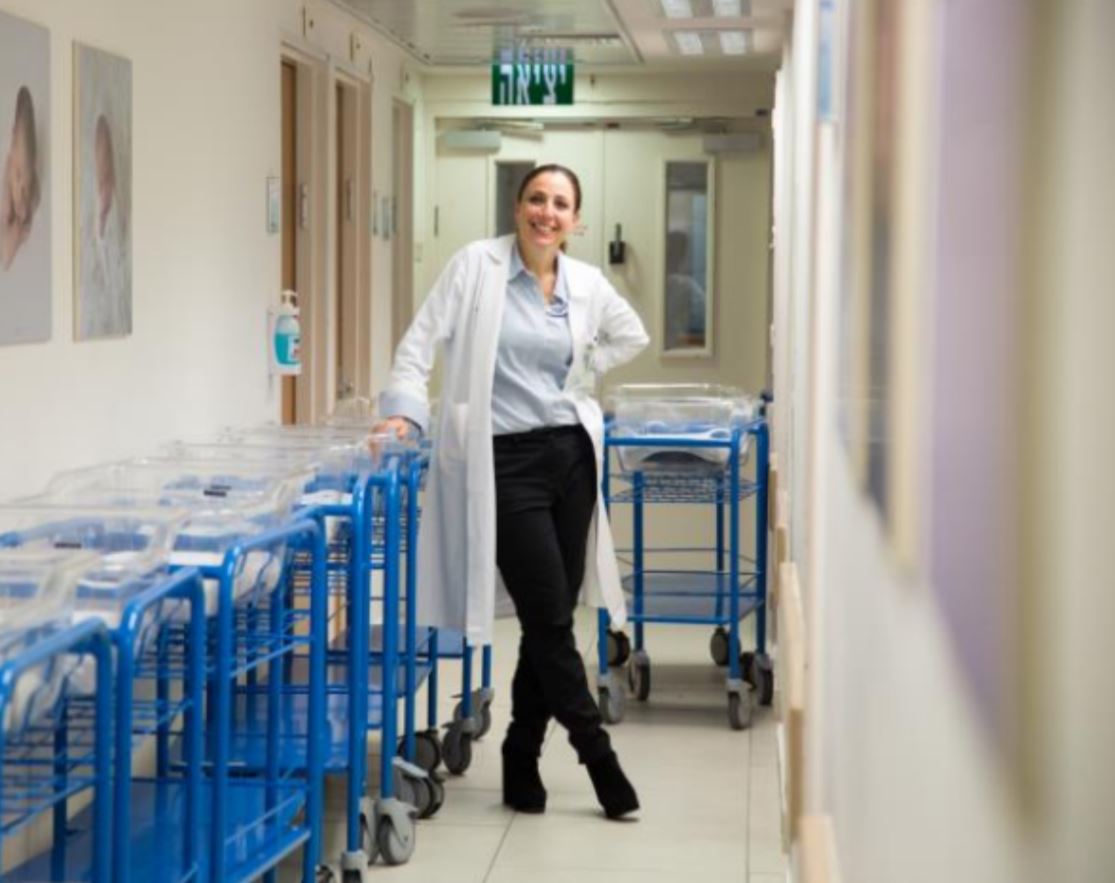 ד"ר אסנת וולפיש, מנהלת יולדות ה'. צילום: אדווה שלהבת ברזילי