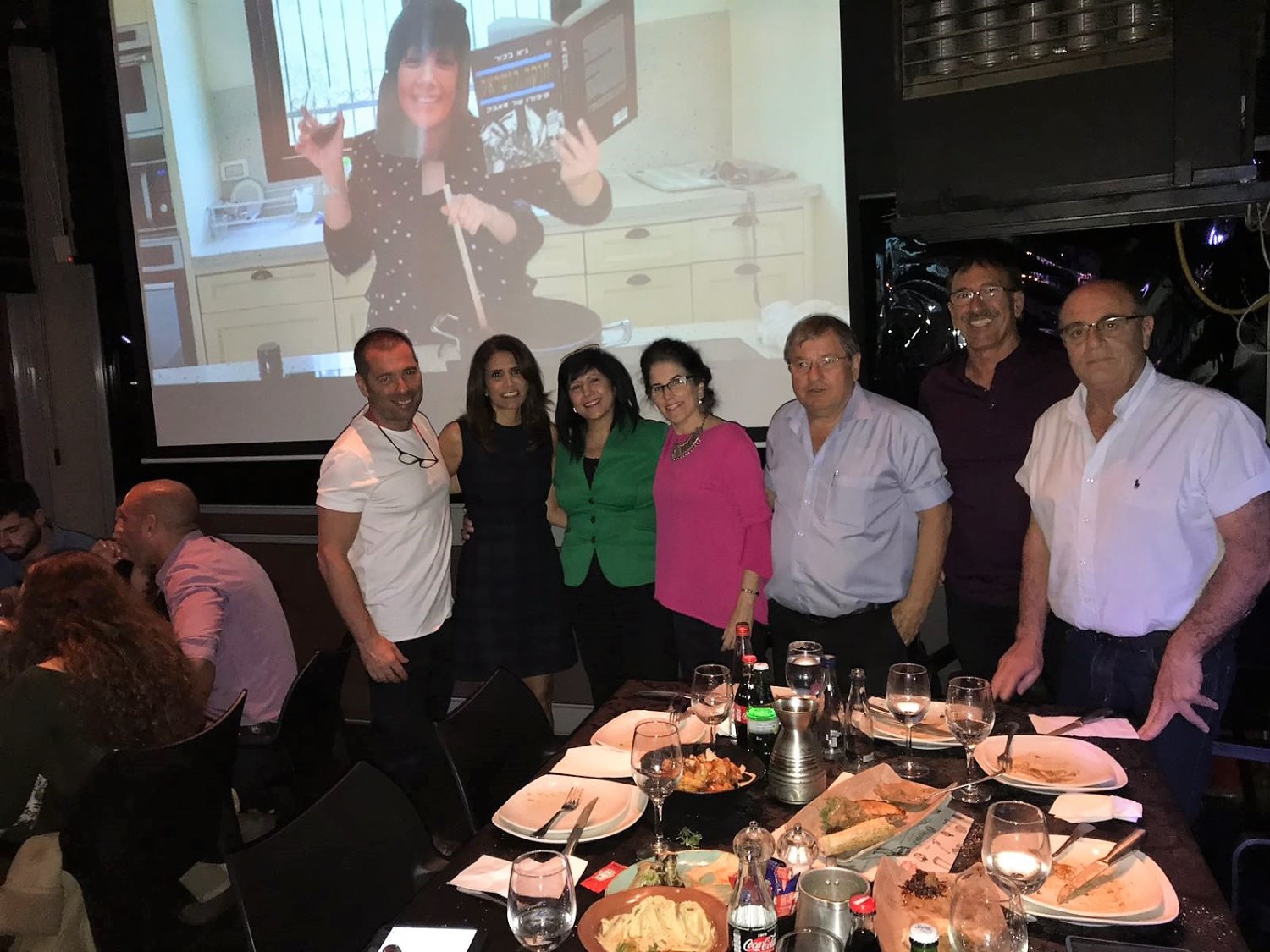 נסים, ניר, עומר, דוד רובין, פיני בדש, יונה בדש, אתי לוצאטו, אלונה ברקת ויוסי שוורץ - קרדיט יחצ