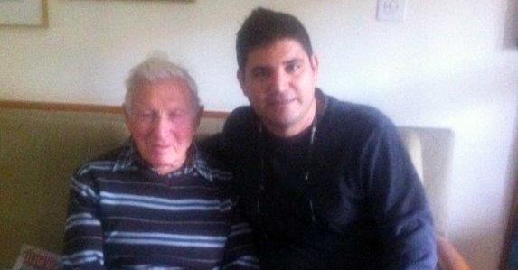 צביקה טרבלסי עם יהושוע הס ז"ל