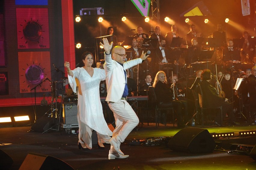 קובי אוז ומרגול. צילום: ישראל יוסף