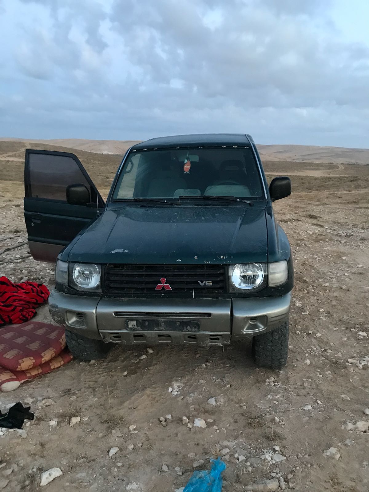 ברכב נתפסו קליעים. צילום: דוברות המשטרה 