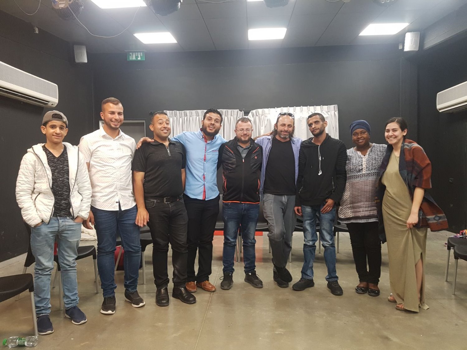 שתפ בין מתנ&quot;ס ברהט לבין גודמן ביה&quot;ס למשחק בבאר שבע. צילום יחצ