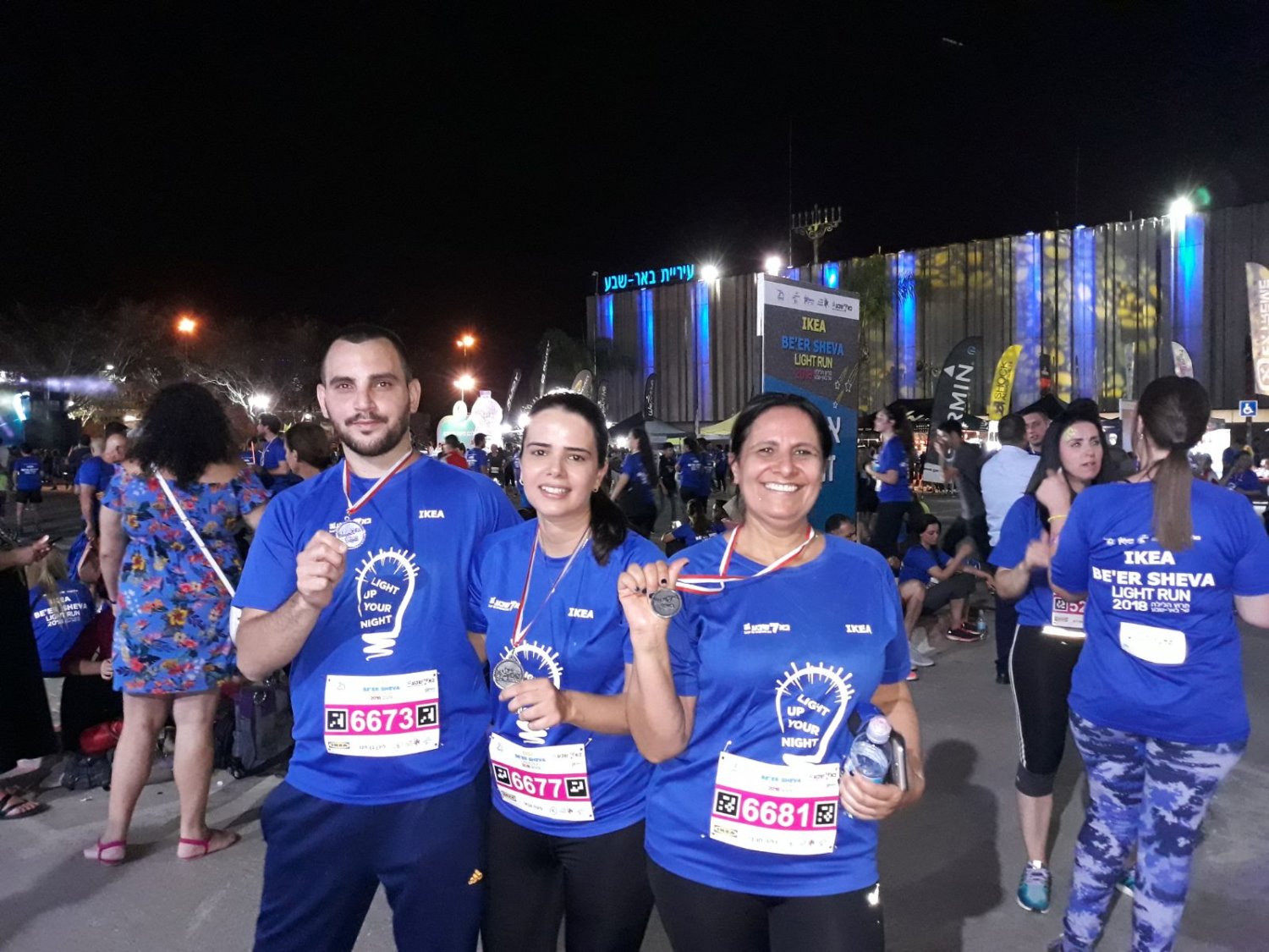 אלפים השתתפו במרוץ (צילום: פרטי)