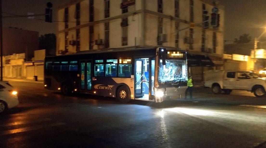 תאונה עם אוטובוס בעיר העתיקה. להמחשה בלבד. צילום ארכיון