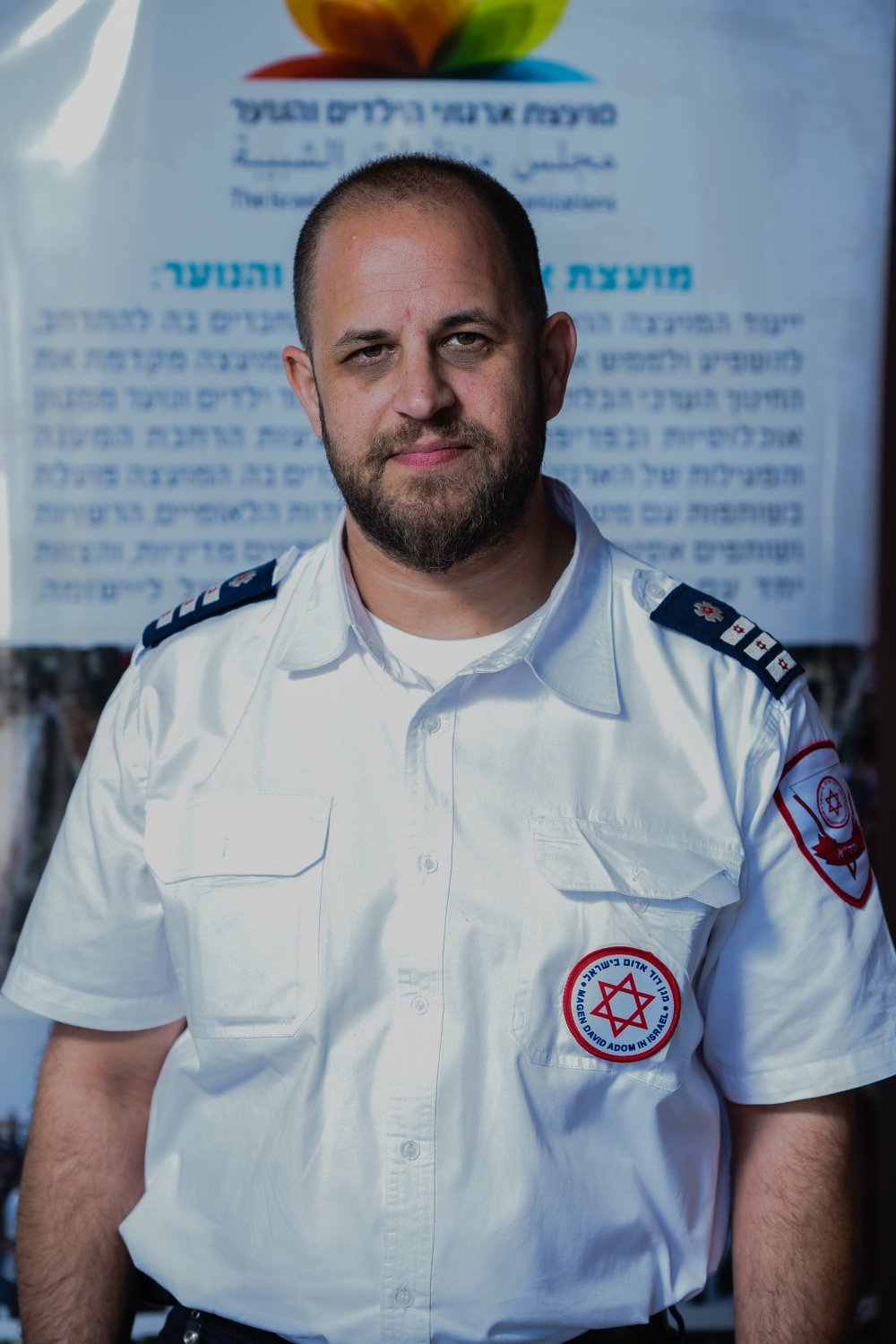 רונן גריזק אשר קיבל את אות ההוקרה