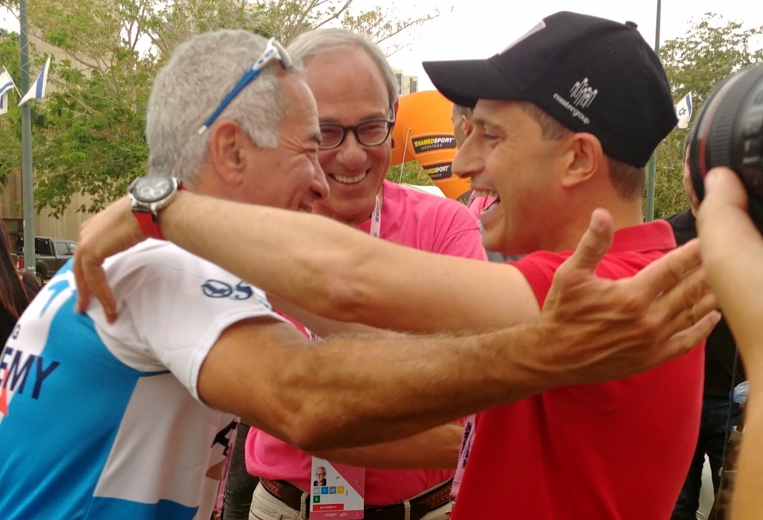 רוביק דנילוביץ' וסילבן אדמס. צילום: נועה גבאי