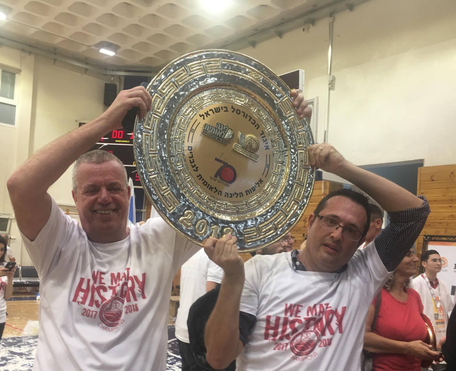 ימצאו מאמן בקרוב? תומר ירון וכפיר ארזי. קרדיט - צילום פרטי