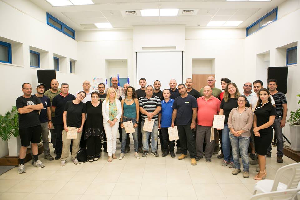 טקס סיום הכשרת מחזור ג . צילום: דיאגו מיטלברג, באדיבות עיריית באר שבע