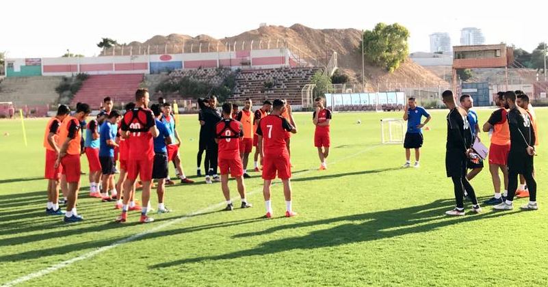 האימון הראשון לעונה. צילום: באר שבע נט